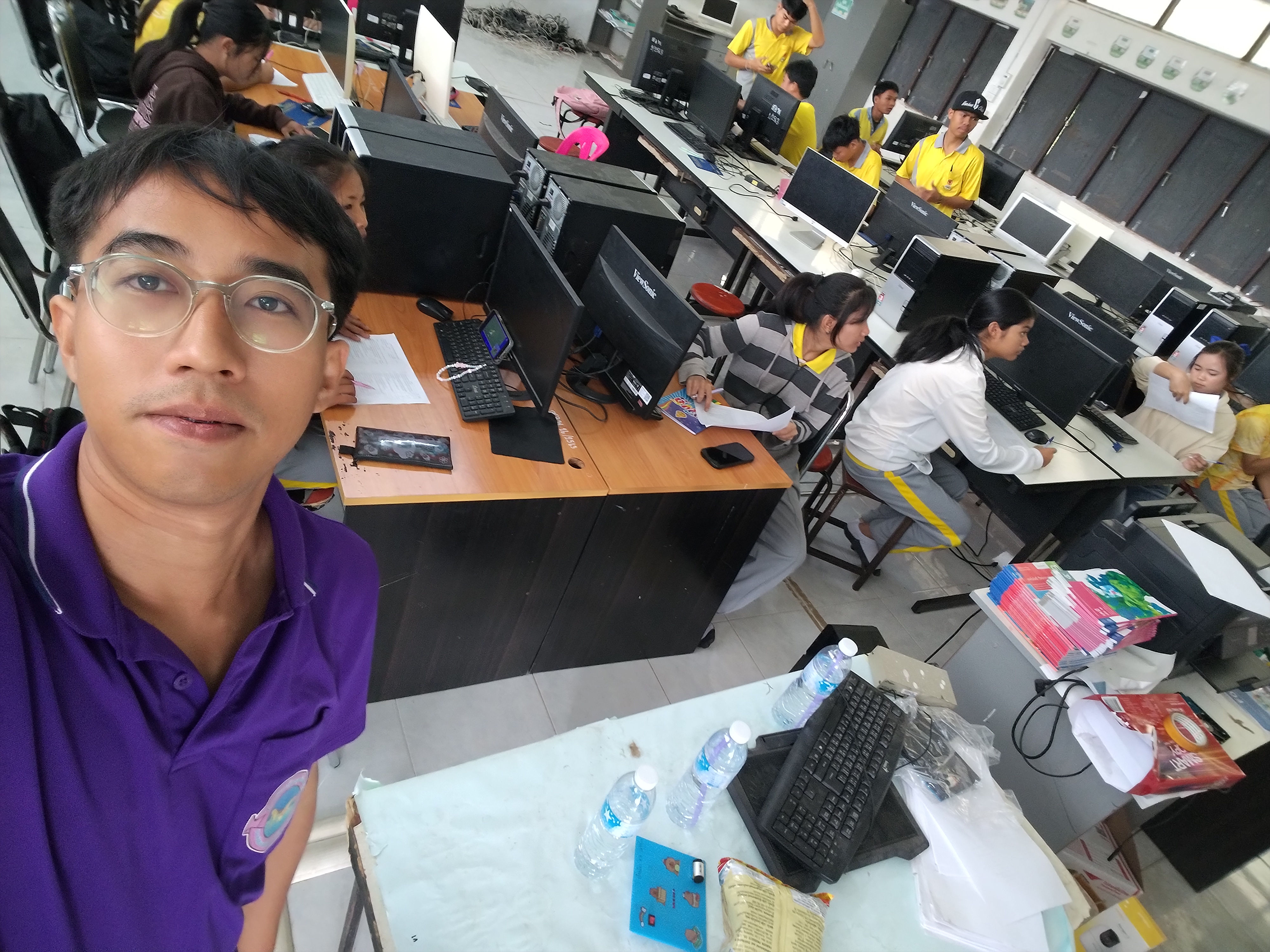ภาพบรรยากาศการสอน