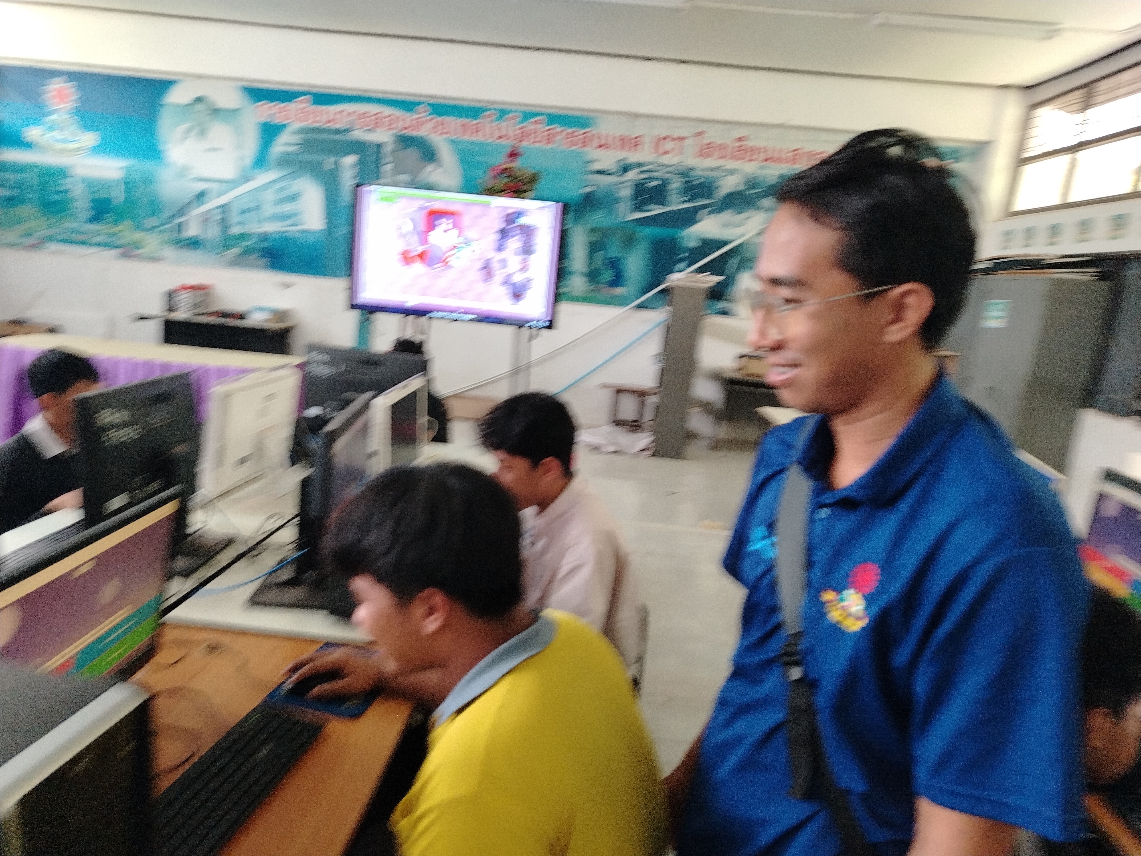 ภาพบรรยากาศการสอน